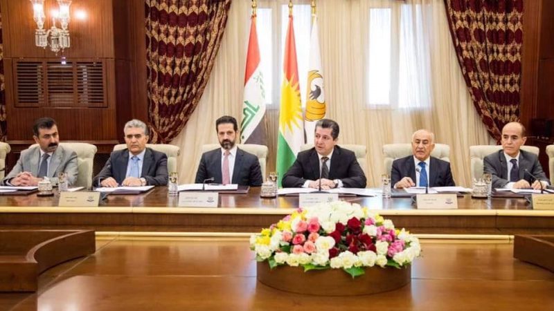 KRG council of minister to meet to discuss Baghdad talks