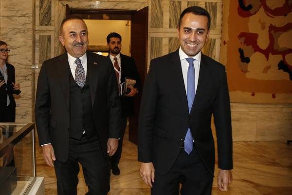 Turkish FM accuses US of supporting Kurdish fighters that attack Turkey