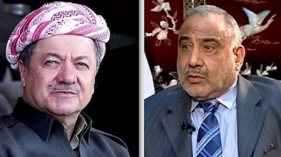 لەسەر گۆڕانکارییەکانی ئەمدواییەی عێراق عەبدولمەهدی و مەسعوود بارزانی پەیوەندییێکی تەلەفۆنییان ئەنجام دا