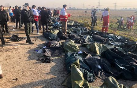 نخبگان کُرد در حادثه سقوط هواپیمای اکراین پر کشیدند