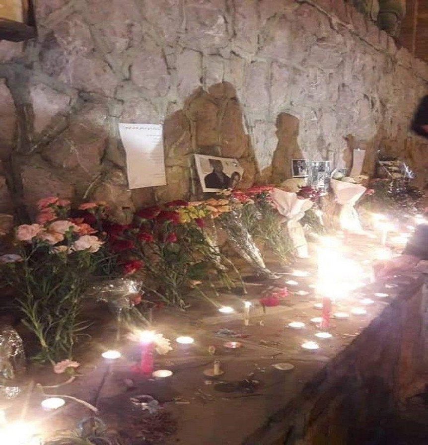 ادای احترام مردم  سنندج  به جانباختگان هوایپمای اوکراین