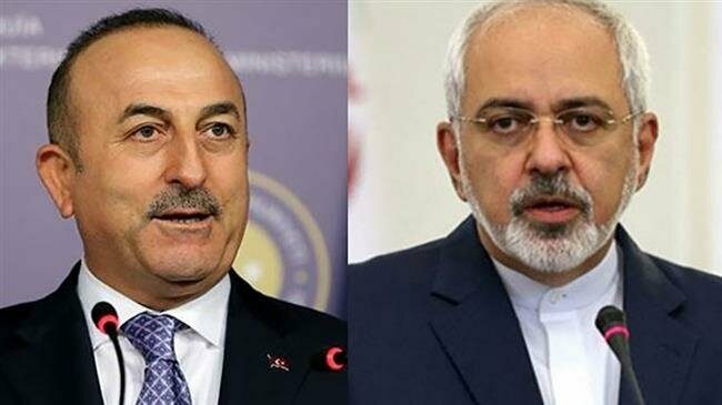 Iran, Turkey FMs discuss 'Deal of Century' in phone call