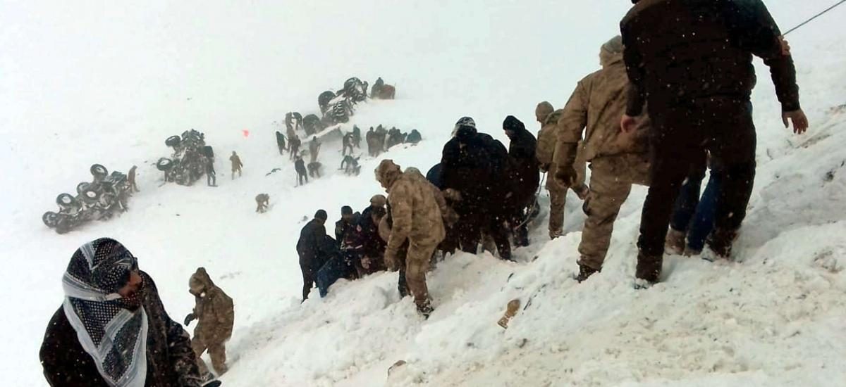 At least 38 killed in Van avalanches, death toll to raise