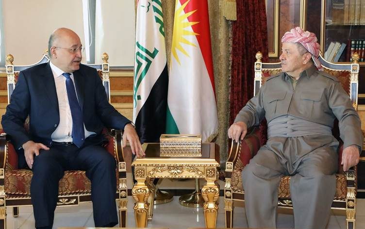 بەرهەم ساڵح گەیشتە هەولێر/لەگەڵ بەرپرسانی هەرێمی کوردستان کۆ دەبێتەوە