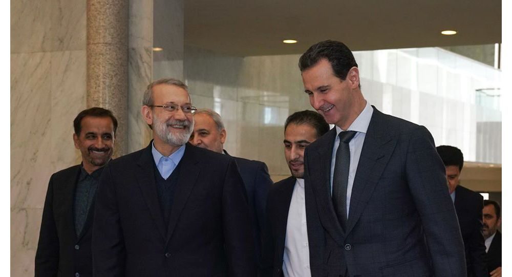 Bashar al-Assad meets Iranian speaker, vows to free Syria