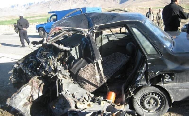 5 نفر در حادثه رانندگی تکاب جان باختند