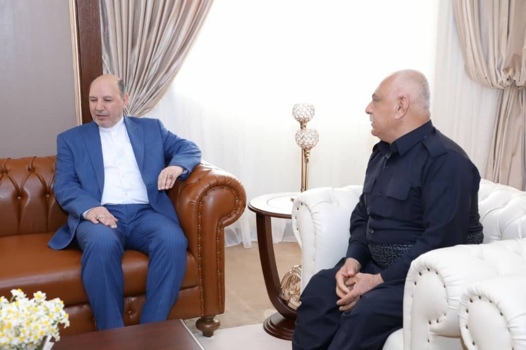 تاکید معاون نچیروان بارزانی بر تعمیق و گسترش روابط با ایران
