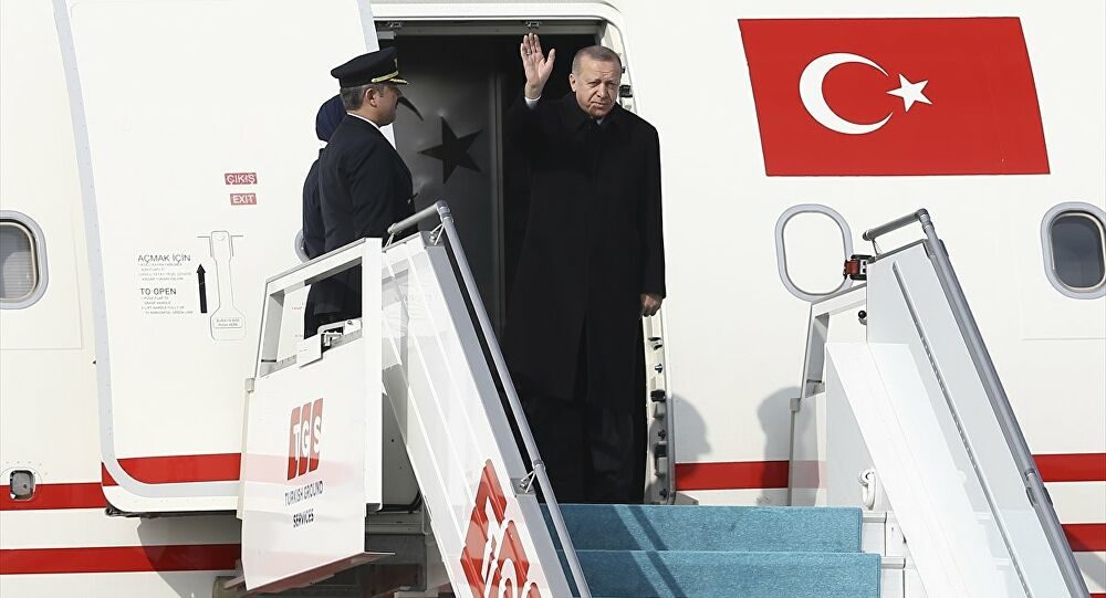 رجب طیب اردوغان به مسکو سفر کرد