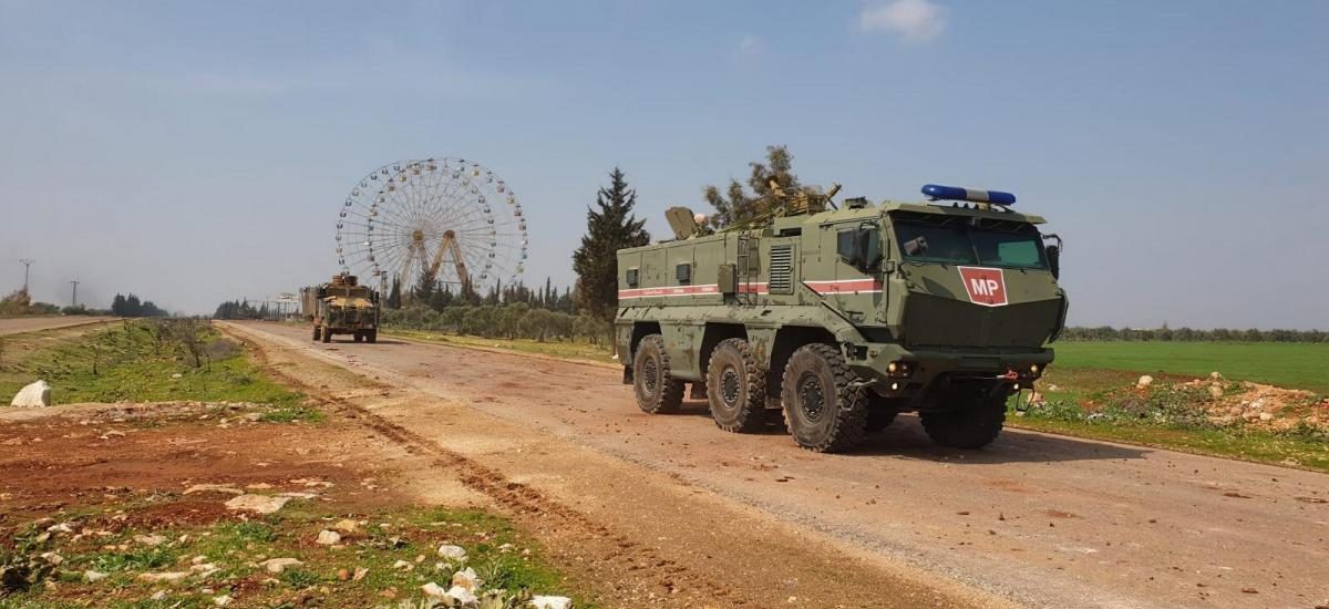 Protesters cut short first Russian-Turkish patrol in Idlib