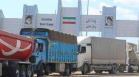 رشد ۳۵ درصدی وزن کالاهای ترانزیتی از گمرکات کرمانشاه