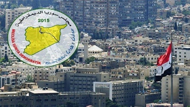 مجلس دموکراتیک سوریه از دمشق خواست تمام مرزهای خود را ببندد