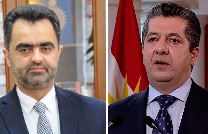 طرح شکایت مسرور بارزانی علیه یکی از نمایندگان پارلمان کردستان