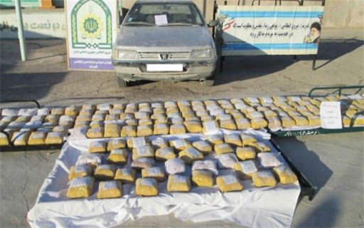 2.6 تن انواع موادمخدر در کرمانشاه کشف شد