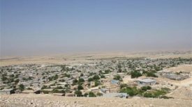 بازدید هیئت ارتش عراق از اردوگاه مخمور پس از حمله هوایی ترکیه
