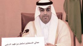 استقبال رئیس پارلمان عربی از تشکیل دولت جدید عراق