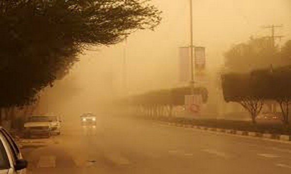 هوای شهرستان های غربی کرمانشاه بحرانی است