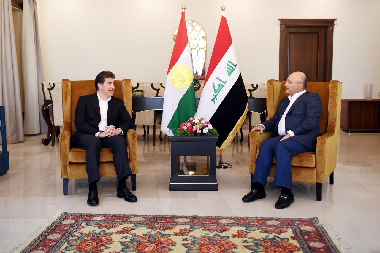 Barham Salih, Nechirvan Barzani meet in Sulaimani