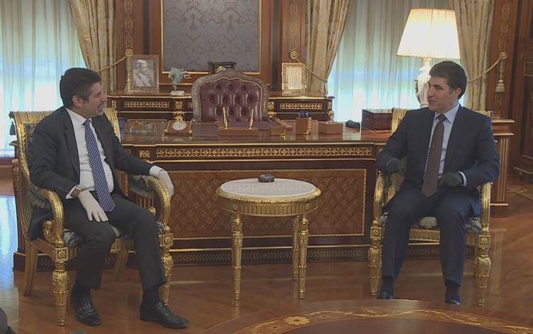 Nechirvan Barzani and US consul general discuss Erbil, Baghdad ties