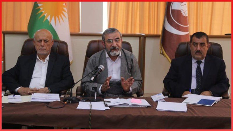 حزب اتحاد اسلامی خواستار تفویض اختیار به استان ها در راستای تمرکززدایی در اقلیم کردستان شد