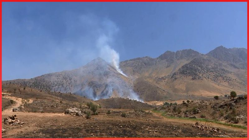 ارتش ترکیه بار دیگر اقلیم کردستان را بمباران کرد