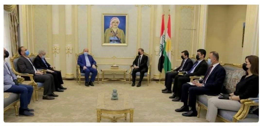 ایران از حل اختلافات اربیل و بغداد از طریق گفتگو حمایت می کند
