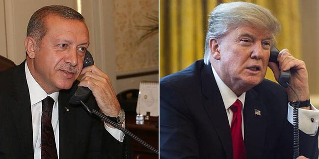 تماس تلفنی اردوغان – ترامپ با موضوع روابط دوجانبه و مسئله لیبی