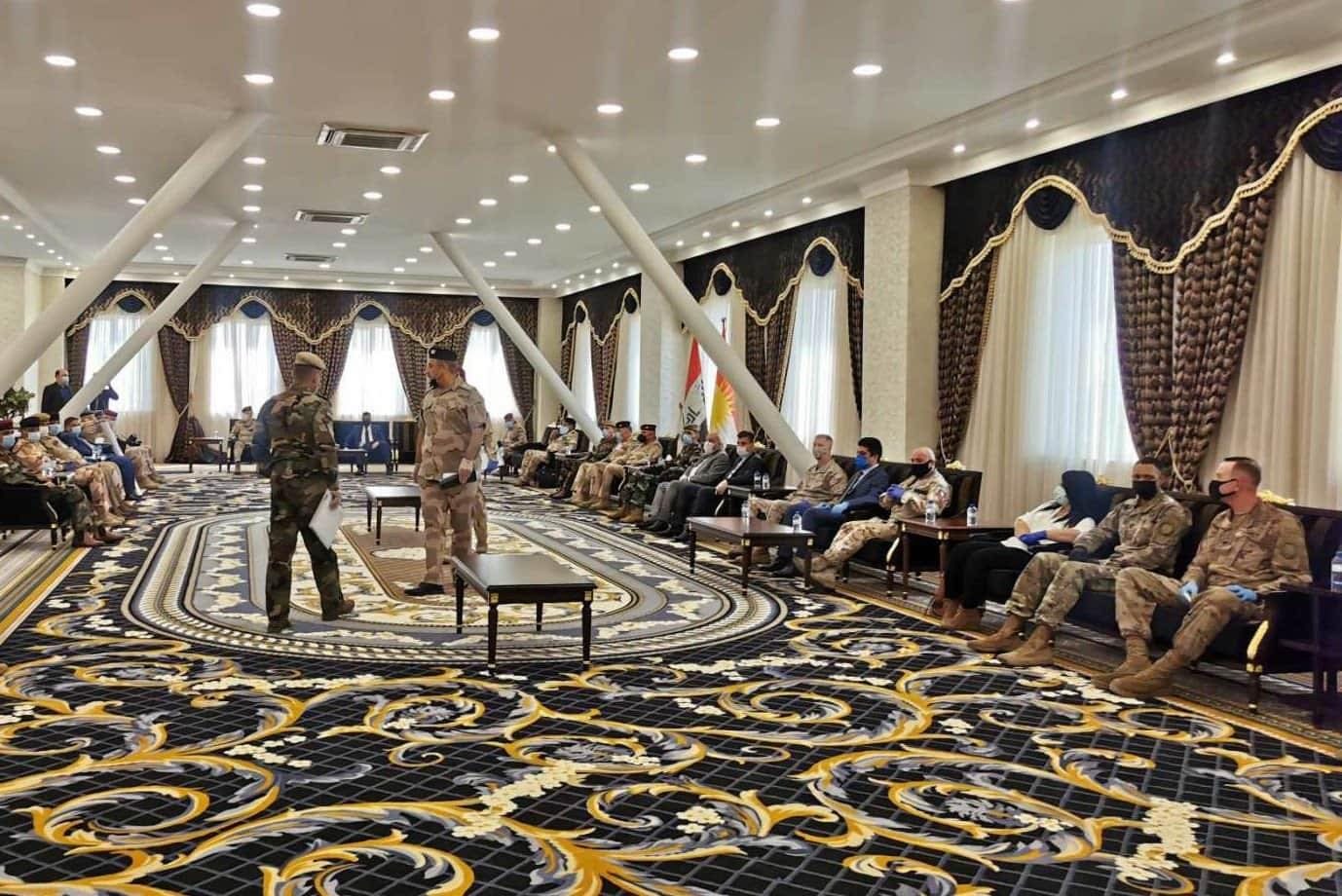 سفر هیئت وزارت دفاع عراق به اربیل و توافق با وزارت پیشمرگ اقلیم کردستان