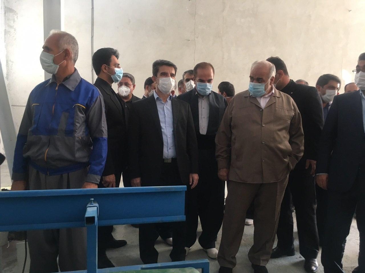 افتتاح کارخانه خوراک دام و طیور در روانسر