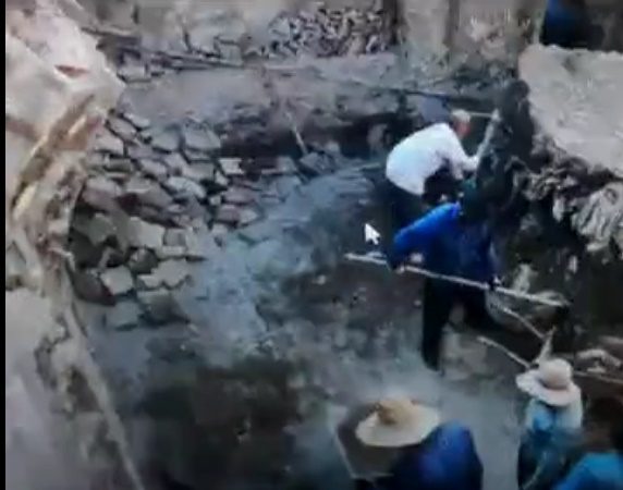 کشف یک حمام تاریخی در  دل قطارچیان سنندج