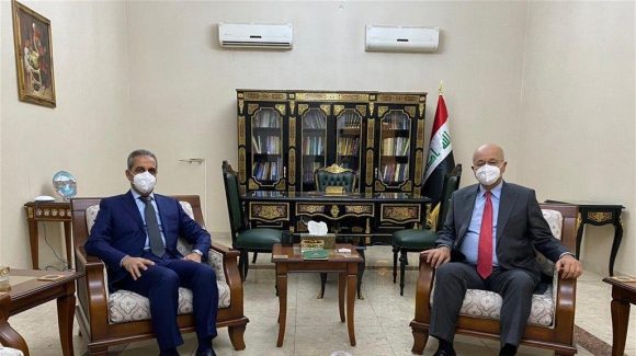 Barham Salih, Iraqi judiciary chief discuss election and Federal Supreme Court