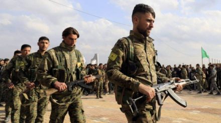 US providing military training to 2,200 SDF forces