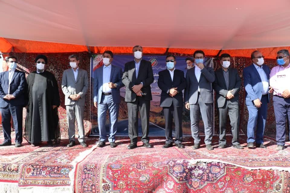 قطعه یک محور خوی - قطور- رازی کلنگ زنی شد