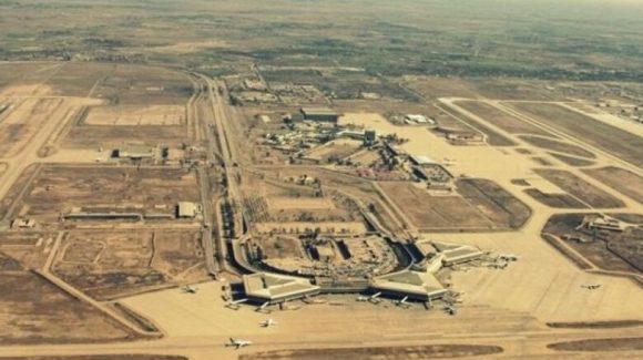 دوو مووشەک ئاراستەی فڕۆکەخانەی نێودەوڵەتی بەغدا کران
