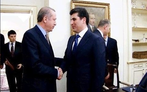 نێچیرڤان بارزانی و سەرۆک کۆماری تورکیا كۆ دەبنەوە