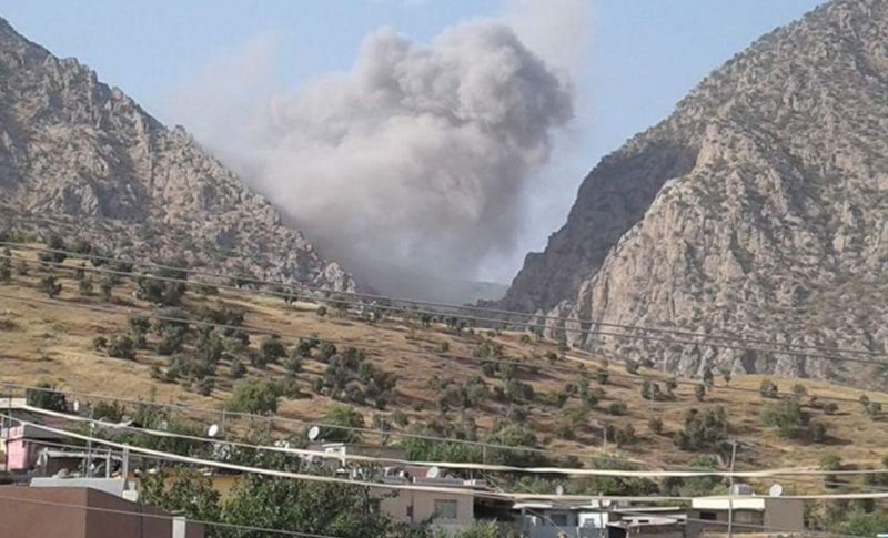 Turkish jets hit mountain in Dohuk