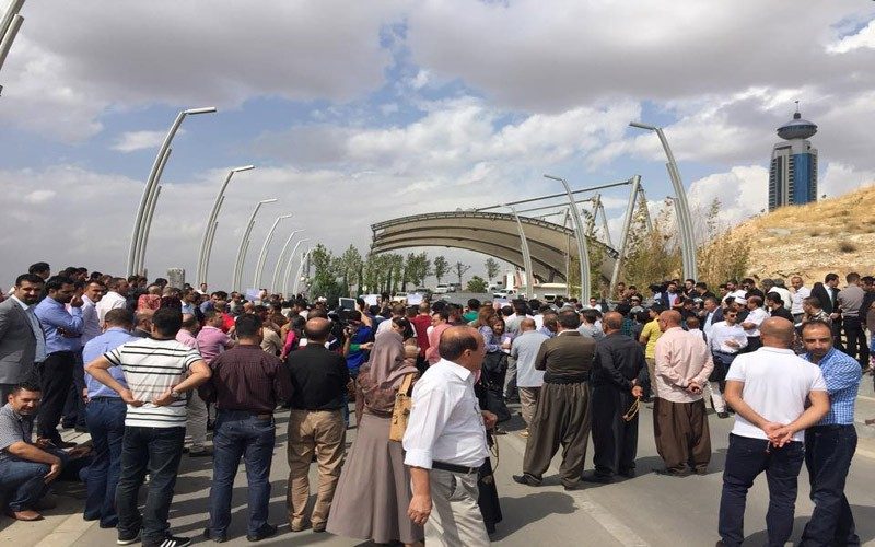 تهدید معلمان سلیمانیه به اعتصاب عمومی