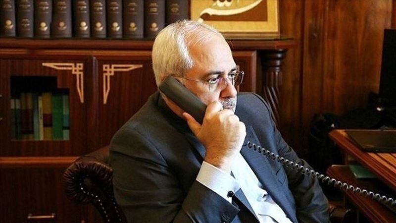 ظریف با همتای ترکیه‌ای خود در مورد زلزله ازمیر همدردی کرد