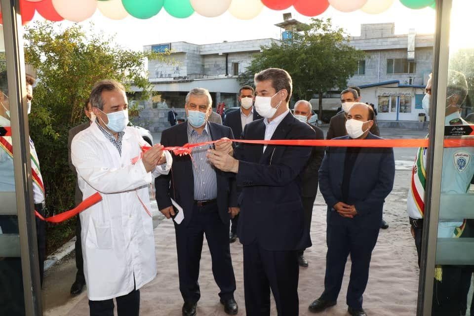 بخش سی تی اسکن بیمارستان طالقانی ارومیه افتتاح شد