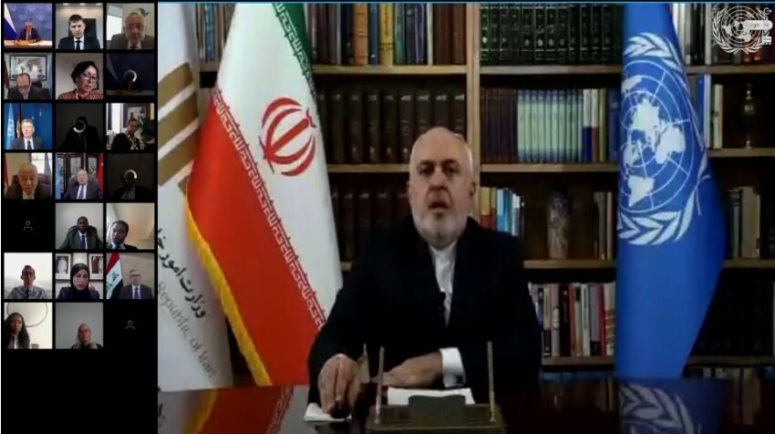 ظریف در شورای امنیت سازمان ملل متحد: ایران قصد ورود به مسابقه تسلیحاتی ندارد
