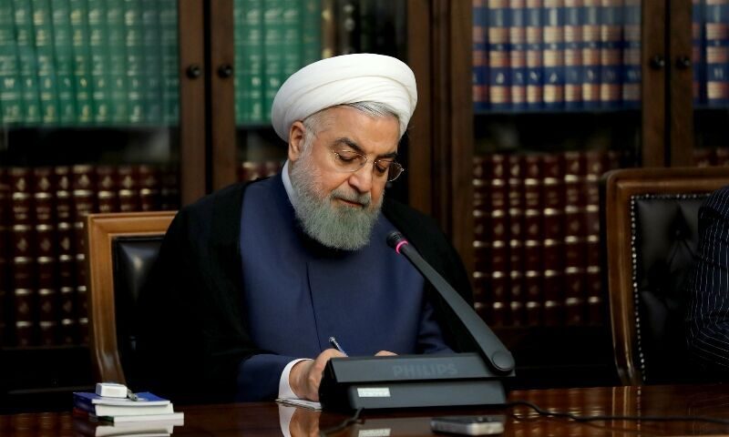 بیانیه حسن روحانی پس از آتش بس دو هفته ای؛  هماوردی در عرصه دیپلماسی را نیازمند تداوم حضور و حمایت مردم است