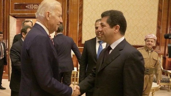 مسرور بارزانی پیروزی جو بایدن را تبریک گفت