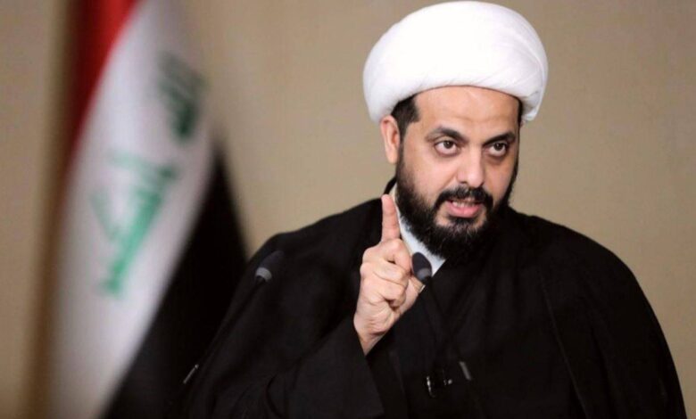 قیس الخزعلی: تصمیم ما عدم حمله به سفارت آمریکاست، اما حمله به پایگاه های اشغالگران حق مشروع است