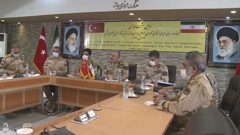 هەماهەنگیی ئاستی باڵا لە نێوان هێزەکانی سەر سنووری ئێران و تورکیا هەیە