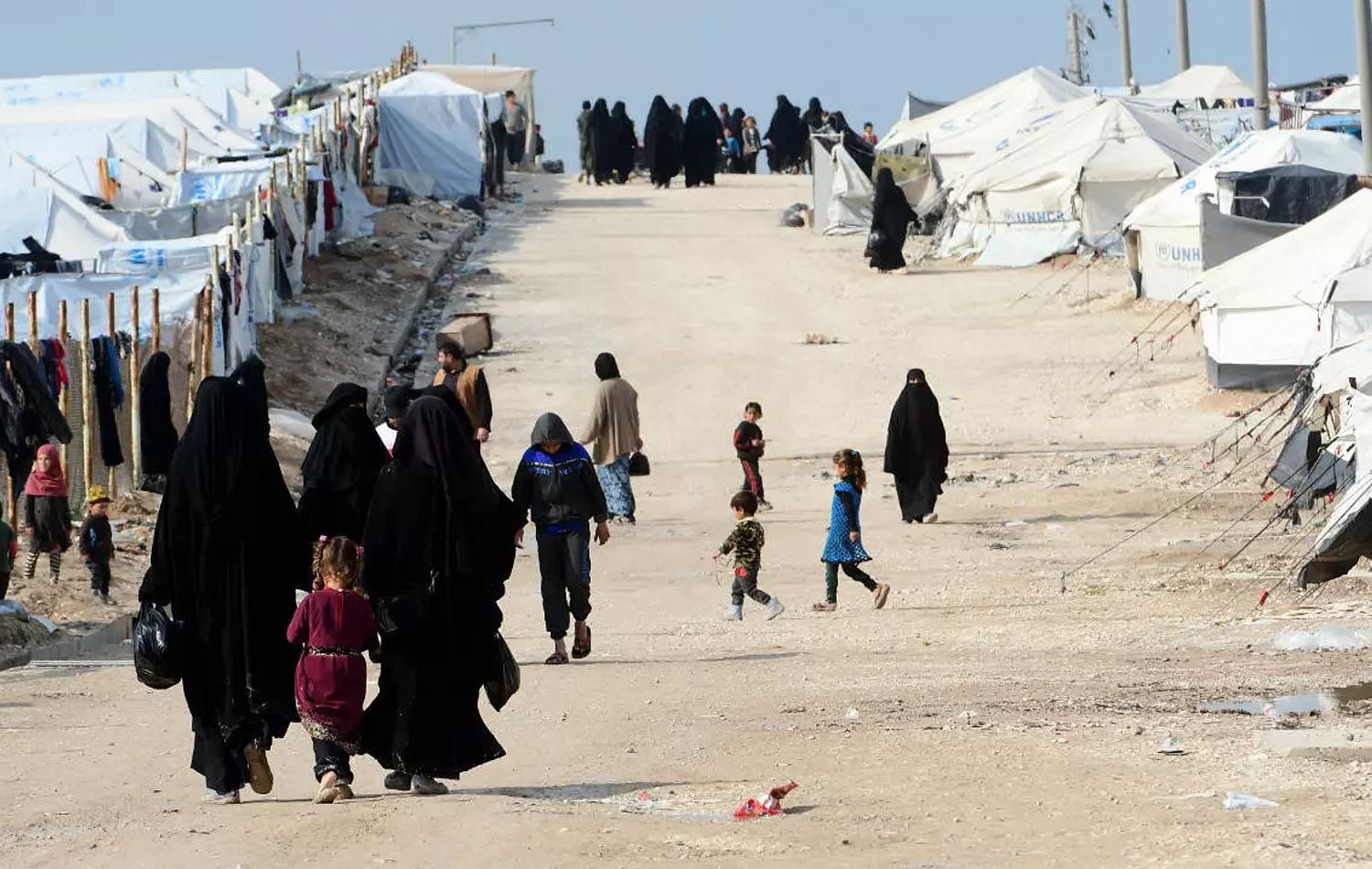 US says children in northeast Syria camps should be allowed to go home