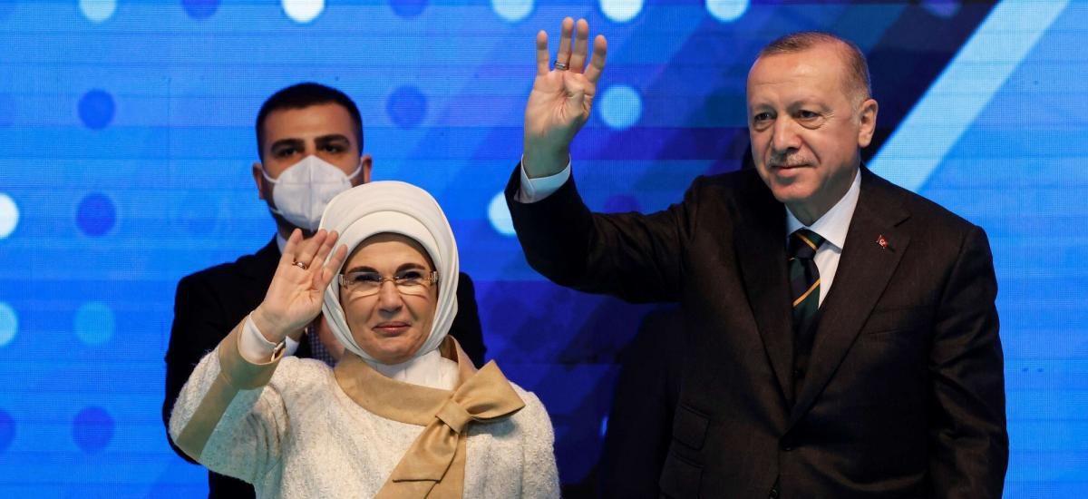 Erdogan re-elected ruling AKP chairman in party congress