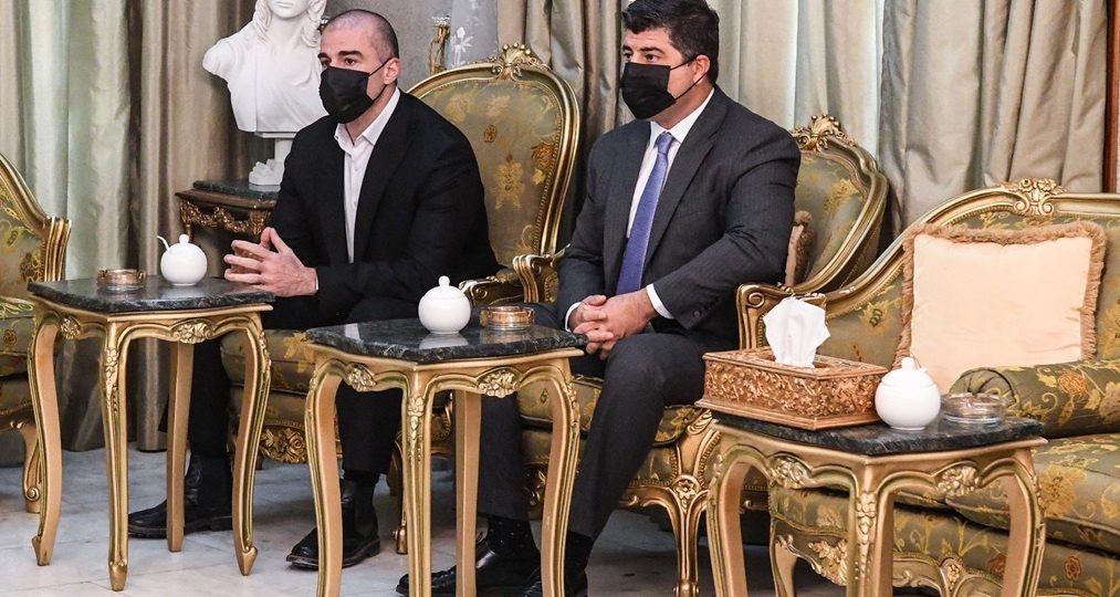 دیدار سفیر آمریکا در عراق با روسای مشترک حزب اتحادیه میهنی کردستان