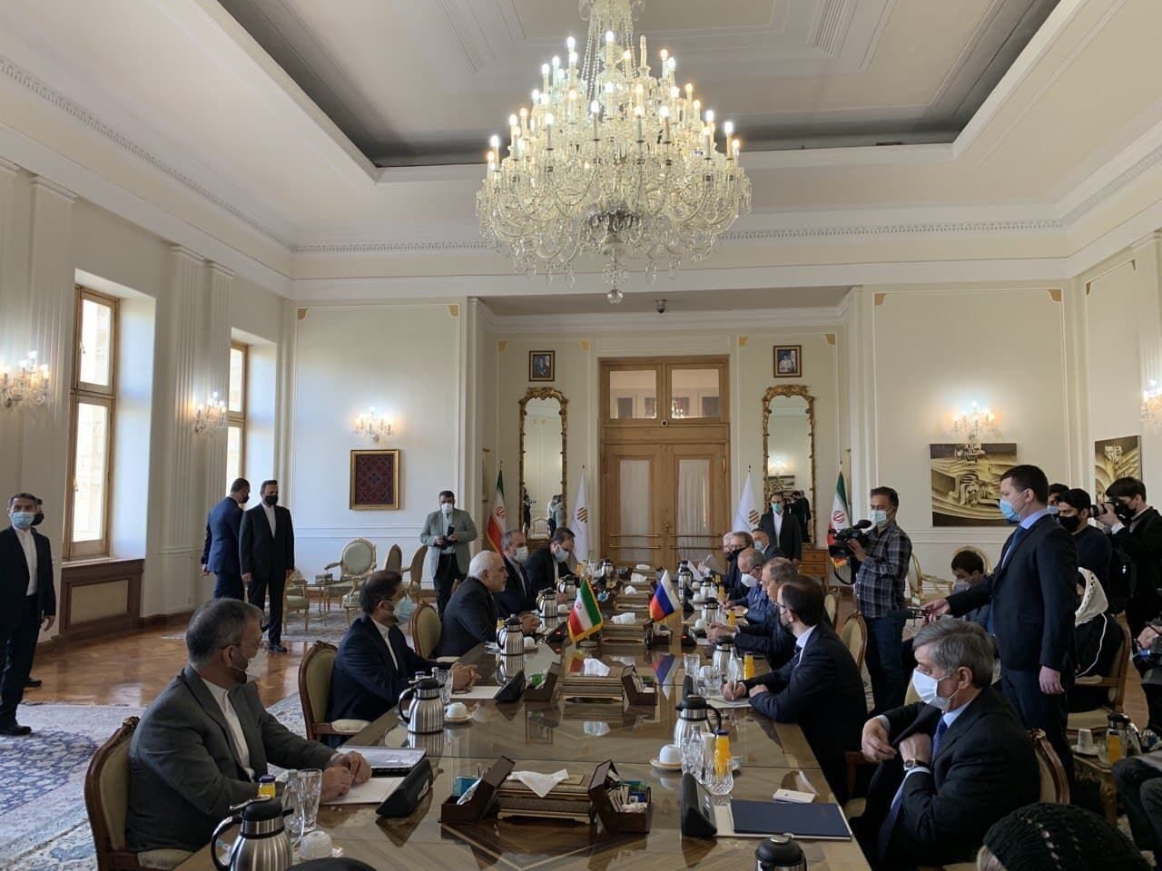 Iran, Russia foreign minister meet in Tehran