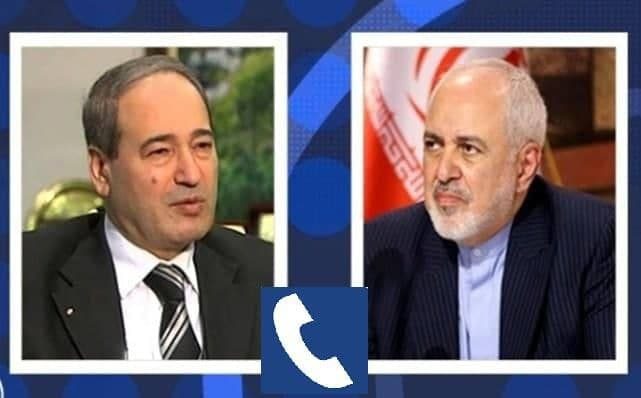 ظریف: ایران از تمامیت ارضی و حاکمیت دولت سوریه حمایت می‌کند