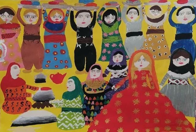 کودک مهابادی برنده مدال نقره جشنواره‌ جهانی نقاشی کرمان شد