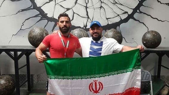 ورزشکار کردستانی نایب قهرمان مسابقات قویترین مردان کشور امارات شد